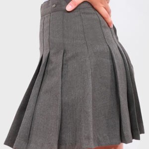 Falda Escolar con Pretina Ancha
